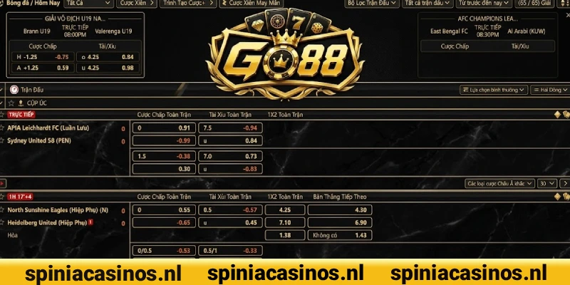 Cá Cược Bóng Đá Thể Thao GO88 Trực Tuyến